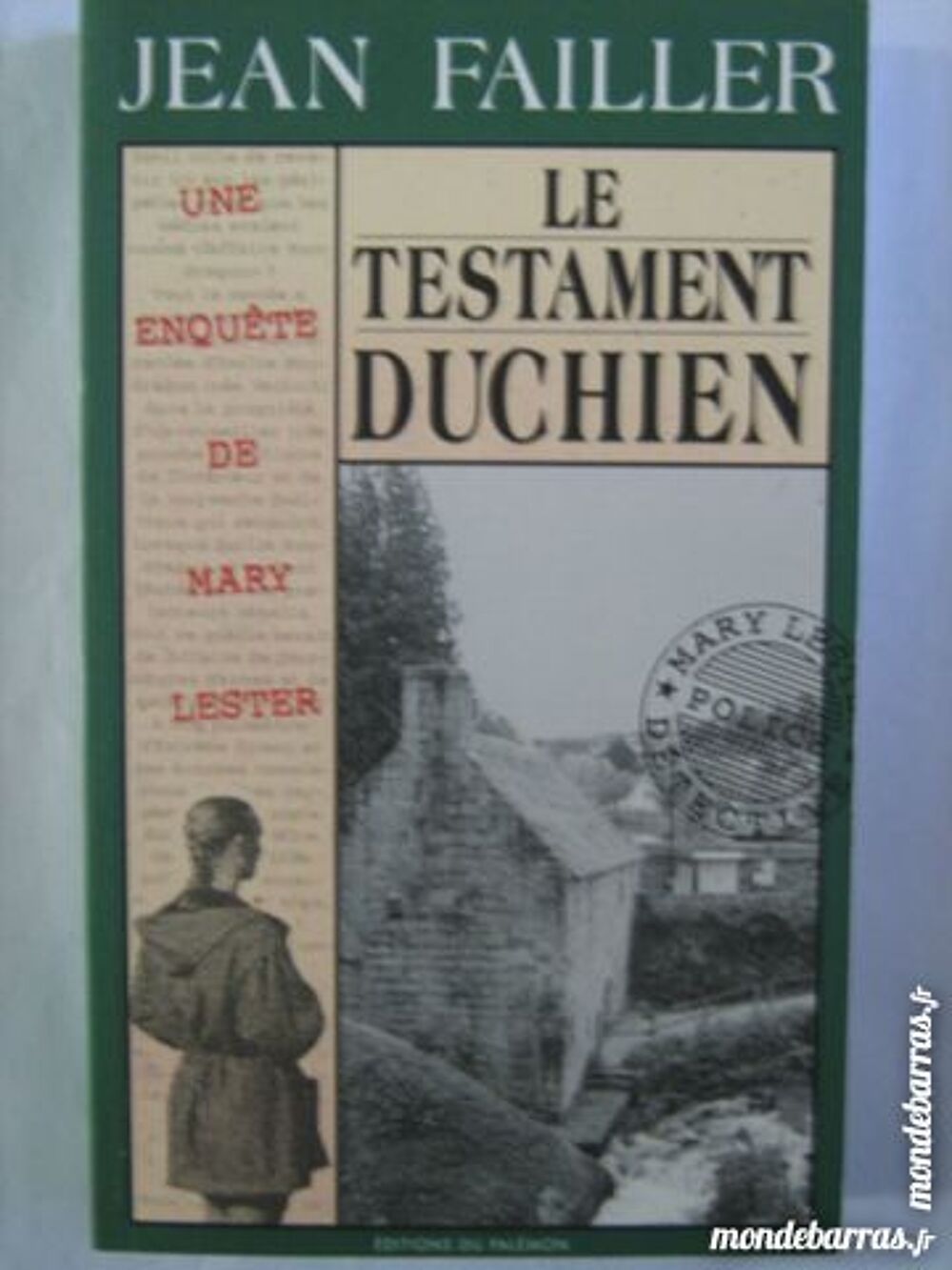 MARY LESTER N&deg; 18 LE TESTAMENT DU CHIEN policier Livres et BD