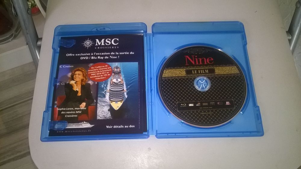 Dvd Blu ray Nine
2009
Excellent etat
Fran&ccedil;ais
Guido Cont DVD et blu-ray
