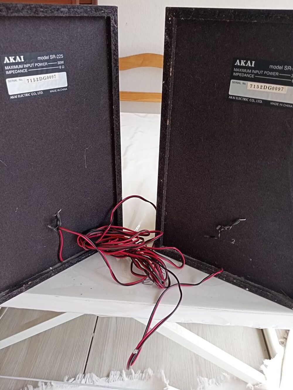 Enceintes HIFI AKAI Audio et hifi