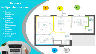 Location Autre bureaux B1 6m² ? Coworking à Saint-Leu-la-Forêt(95) Saint-leu-la-forêt