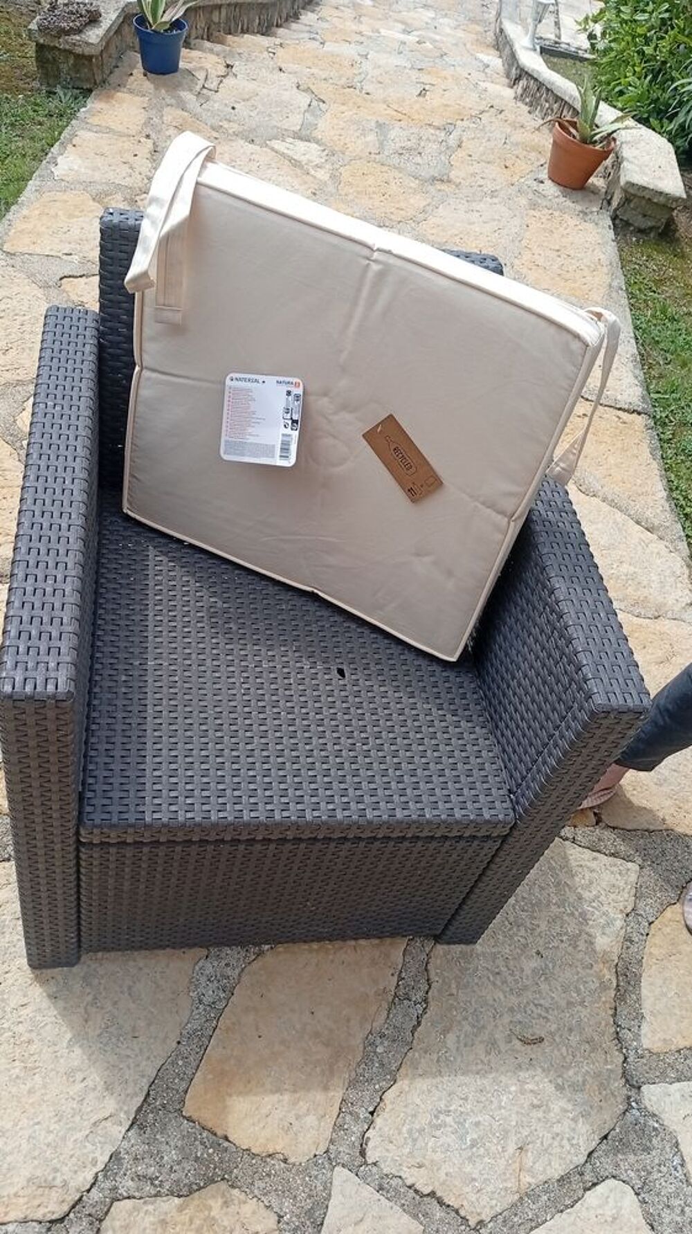 Coussin pour fauteuil de jardin Décoration