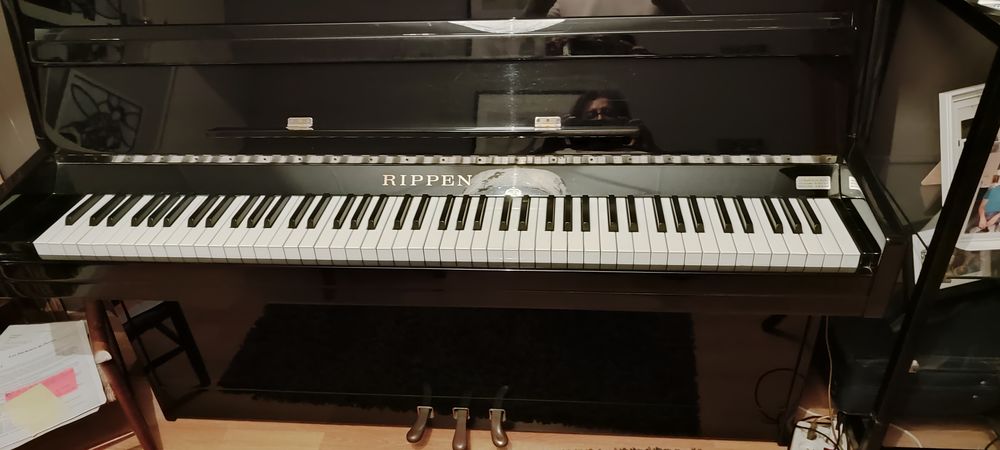 Piano droit RIPPEN-peu utilis&eacute;- excel &eacute;tat- transp facilit&eacute;. Instruments de musique