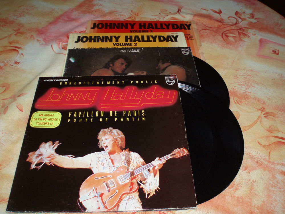 vinyles 33 tours johnny hallyday CD et vinyles