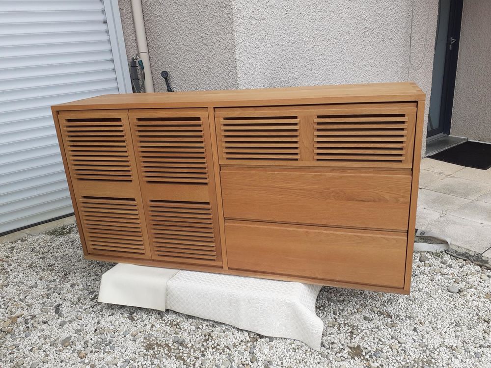 commode bois massif L 171 x P 45 x H 87 Meubles