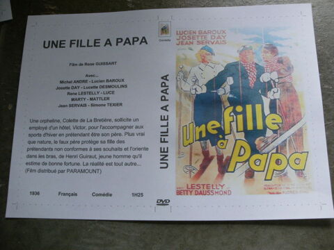 Film :   Une fille a papa   40 Saint-Médard-en-Jalles (33)