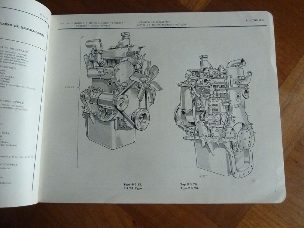 Catalogue de pi&egrave;ces d&eacute;tach&eacute;es pour tracteur RENAULT Livres et BD