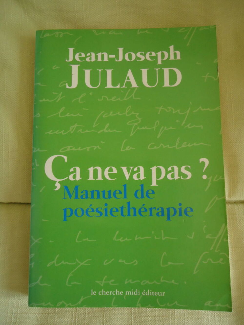 LIVRE POESIETHERAPIE Livres et BD