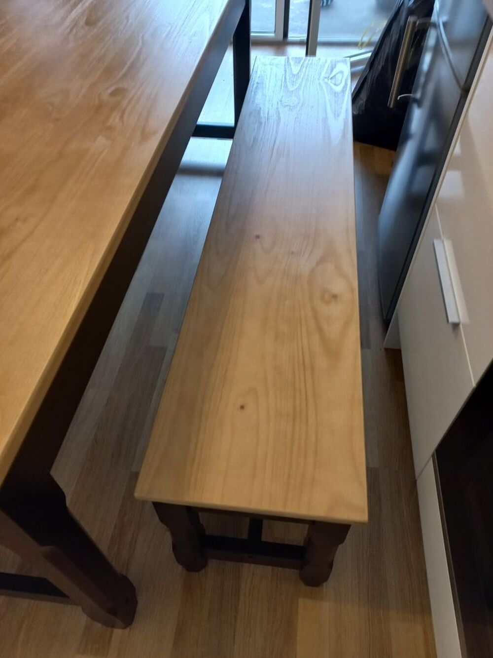 Ensemble table de ferme+2 bancs Meubles