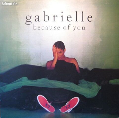 cd maxi single Gabrielle Because Of You 4 Martigues (13)