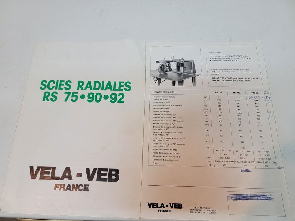 Scie radial Bricolage