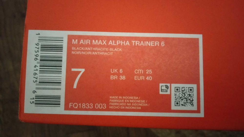 basket Nike air max taille 40 Chaussures