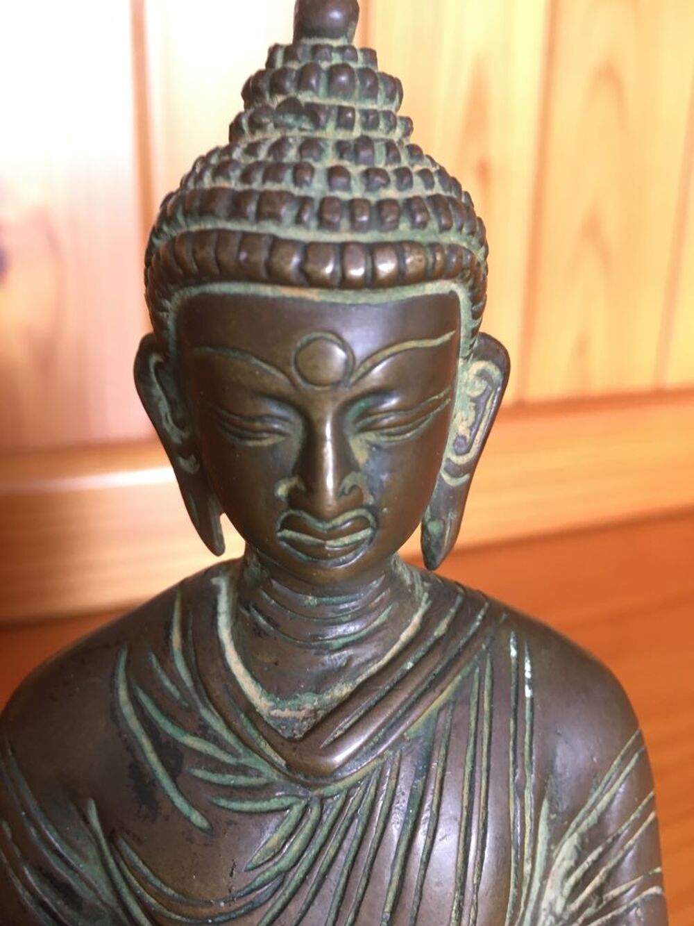 Statue de Bouddha M&eacute;ditant m Décoration