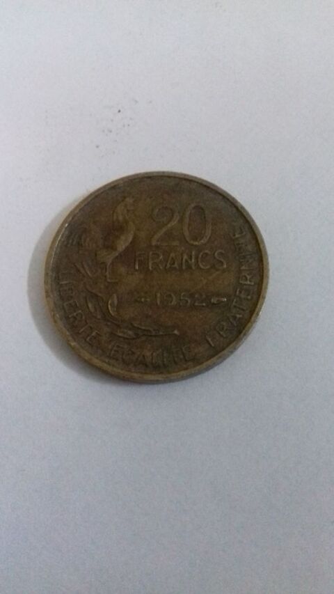 Pi�ce de 20F 1952 8 Besan�on (25)