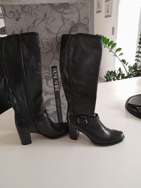 Botte cuir 40 Manziat (01)