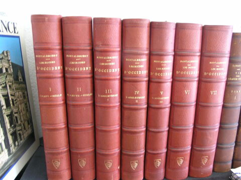7 tomes - Montalembert - Livres anciens # 4 140 Maule (78)