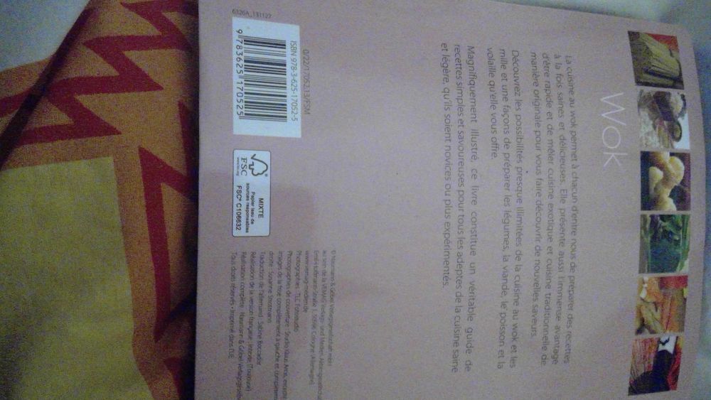 LIVRE DE CUISINE WOK Livres et BD