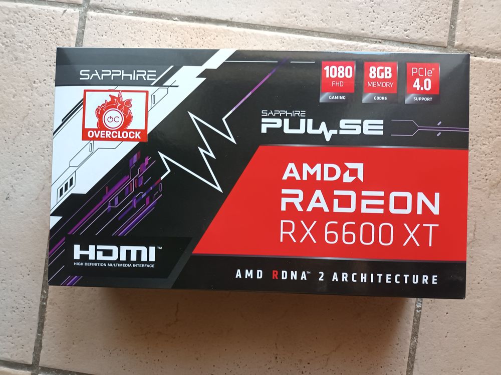 Sapphire pulse AMD Radeon rx 6600xt Matériel informatique
