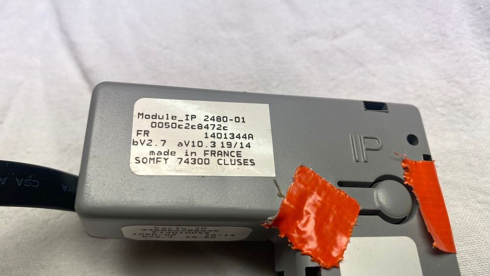 module IP alarme somfy protexiom blanche Bricolage
