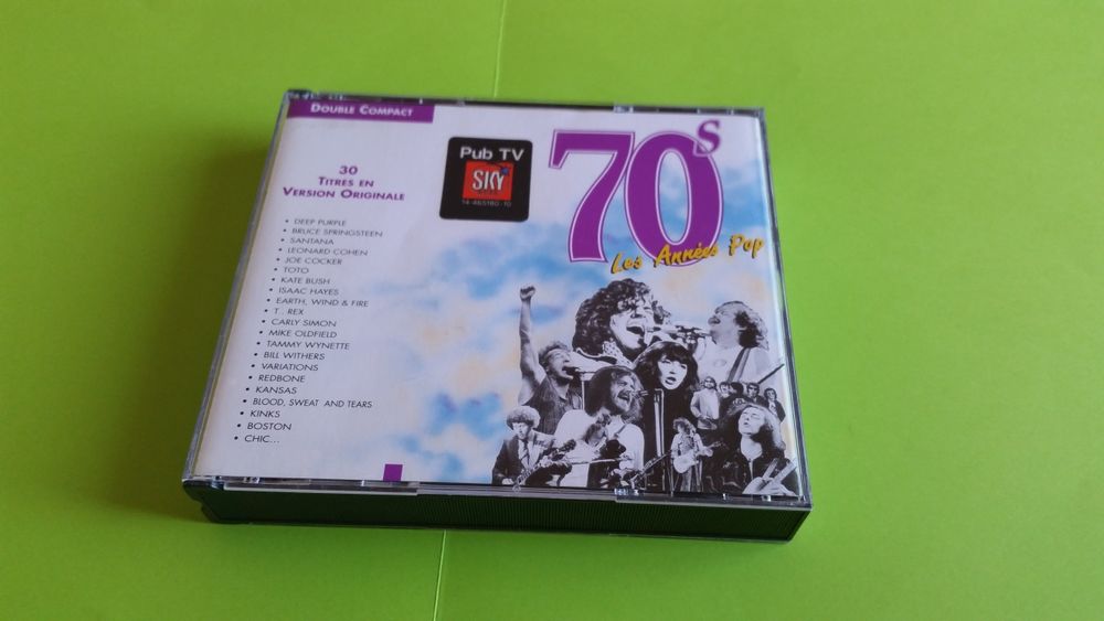 LES ANN&Eacute;ES POP CD et vinyles