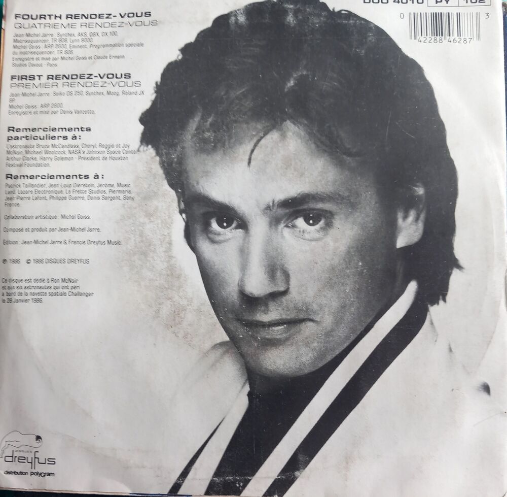 JEAN MICHEL JARRE / 2 X DISQUES VYNIL 45 TOURS / CD et vinyles