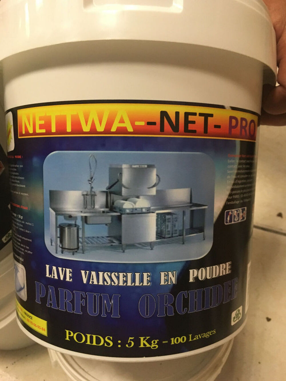 Lot 15 kg Poudre lave vaisselle pro Electroménager