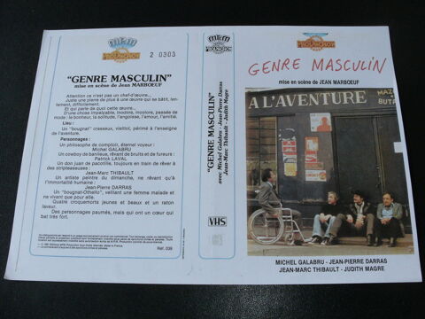 Film :   Genre masculin    35 Saint-M�dard-en-Jalles (33)