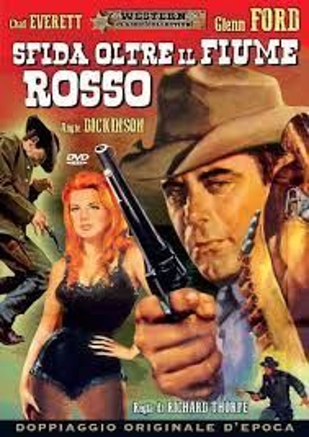  LE PISTOLERO DE LA RIVIERE ROUGE avec glenn Ford DVD et blu-ray