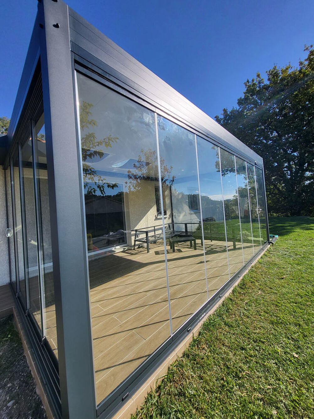 pergola bio climatique Jardin