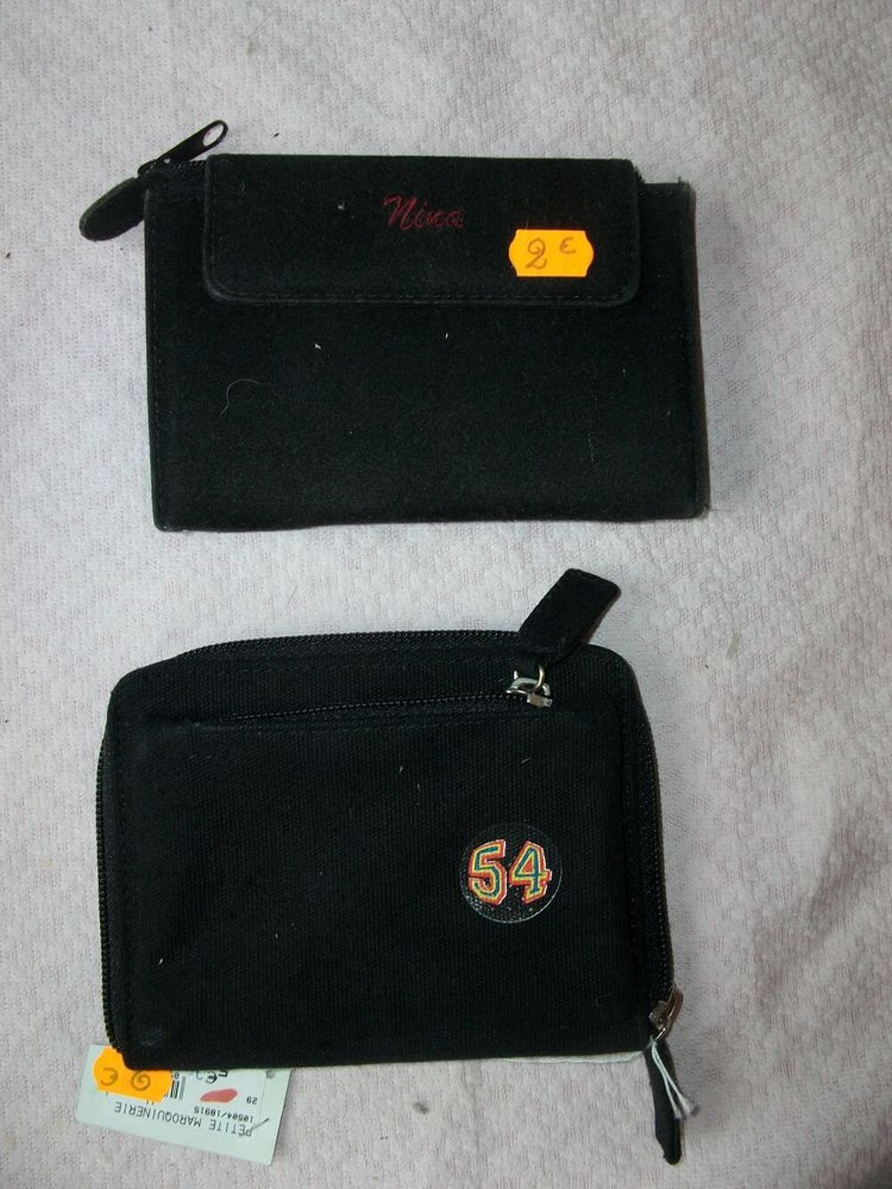 Porte-feuilles (porte-monnaie + carte) de 0,80 € &agrave; 2 €-neufs Maroquinerie