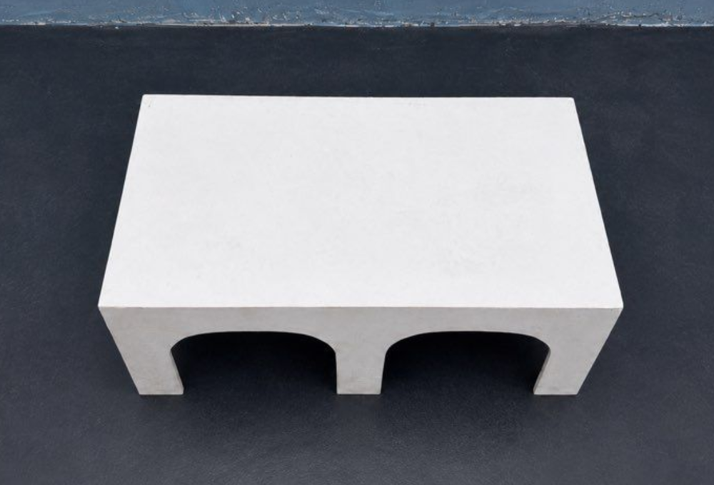Table basse blanche design Meubles