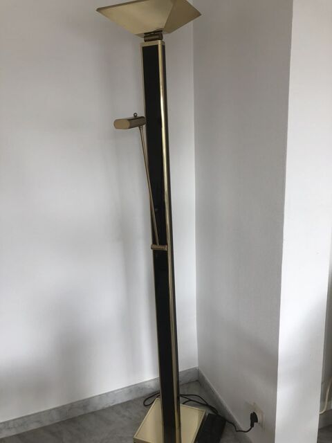 lampadaire tr�s bon �tat et qualit� presque neuf laque noire 100 Chartres (28)