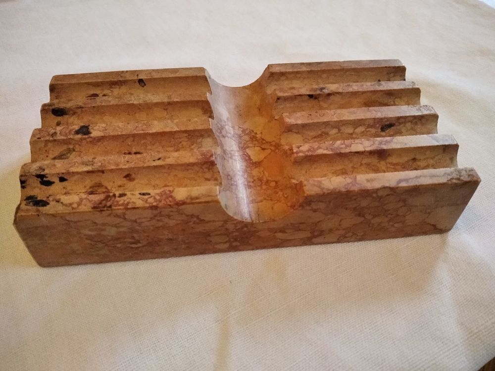 Porte stylos vintage en marbre D�coration