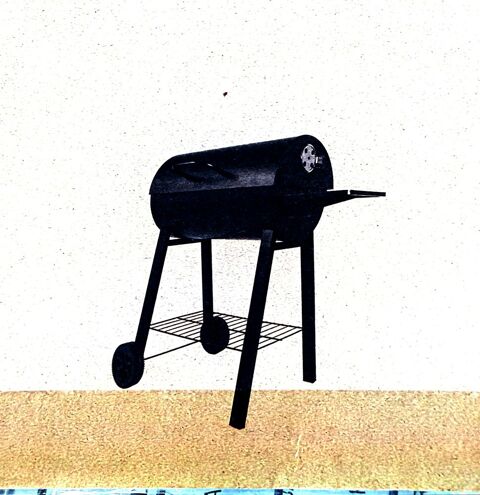 Barbecue charbon de bois tout neuf 80 Honfleur (14)