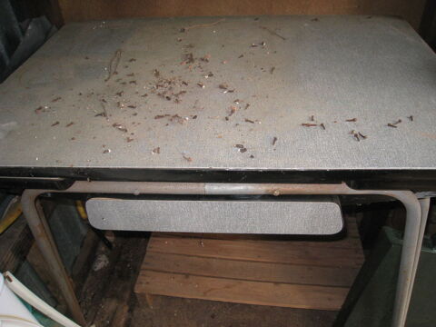 table de cuisine vintage avec 2 allonges en formica 0 Bziers (34)