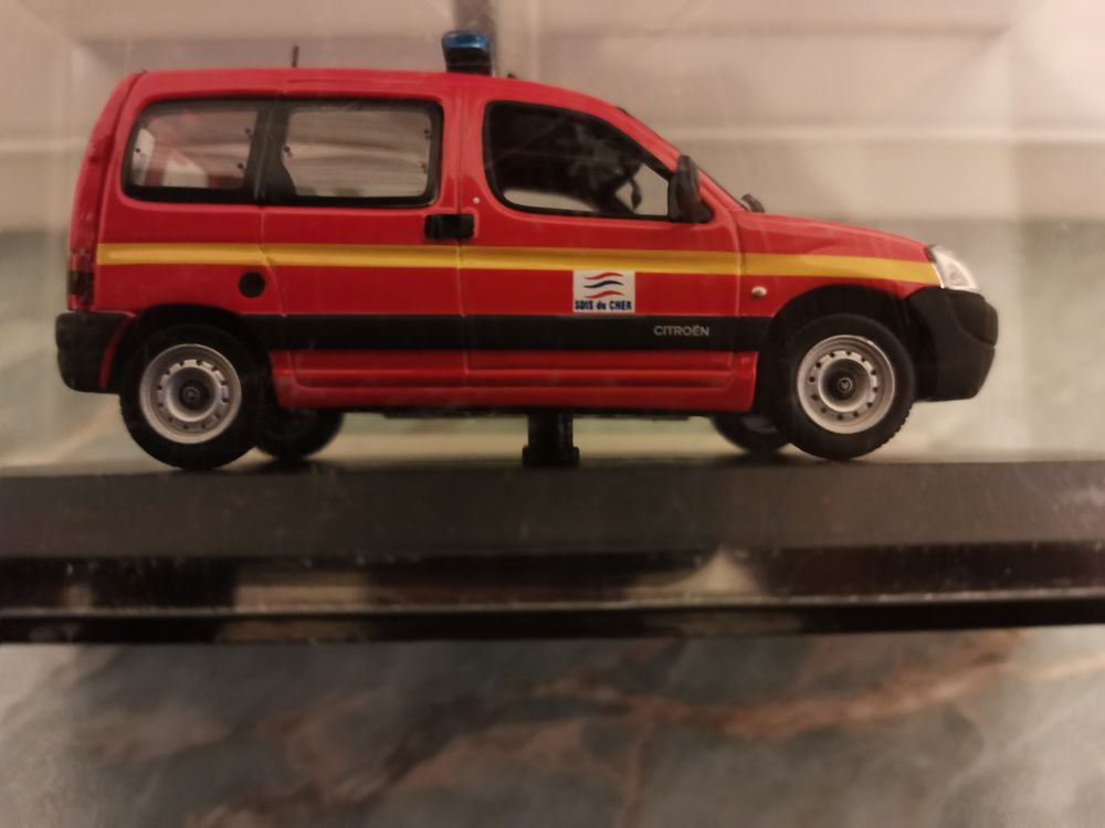 Miniature Citro&euml;n Berlingo pompier phase 2 Norev Jeux / jouets