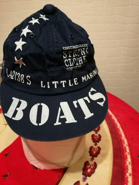 CASQUETTE BEBE BLEU MARINE T 47 cm (12 mois) 2 Villiers (86)