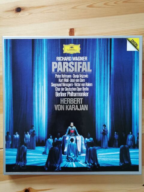 coffret 5 vinyles  livret Wagner 40 Mrignac (33)