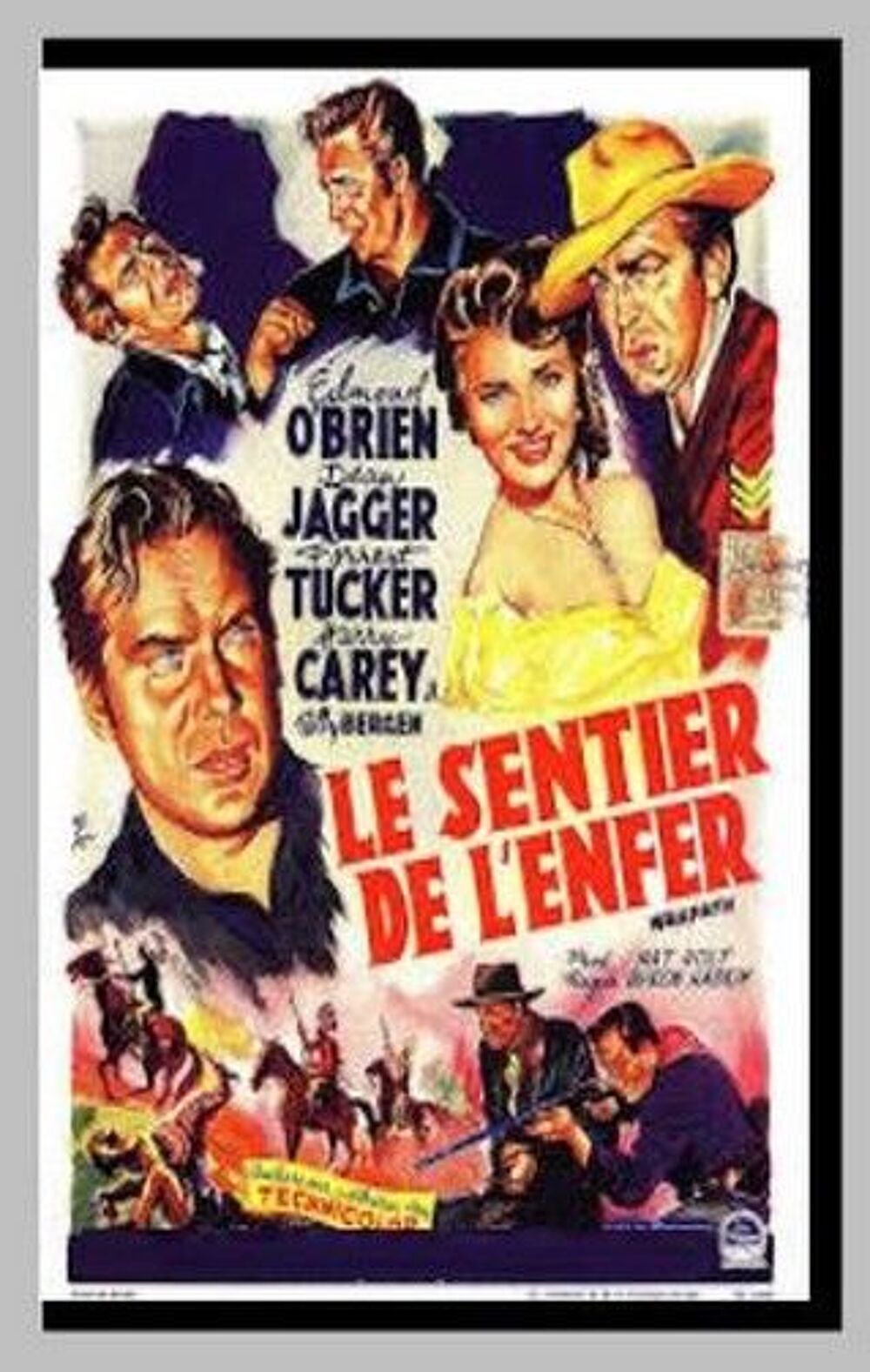 LE SENTIER DE L ENFER avec Edmond O'Brien ( Paypal accept&eacute;) DVD et blu-ray