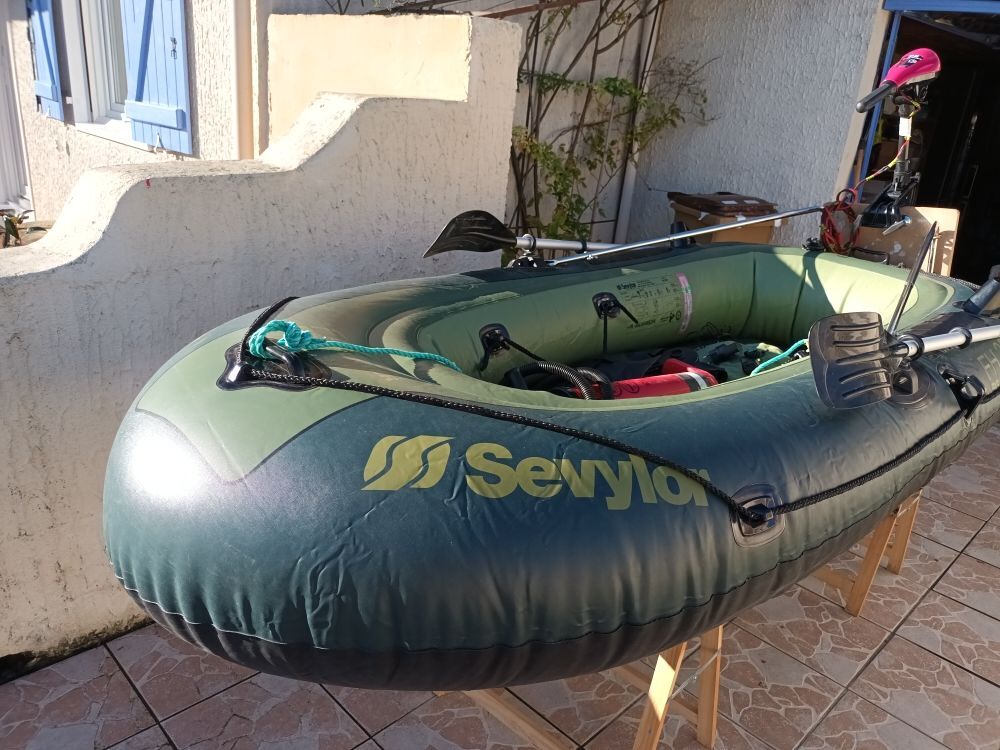 vent bateaux gonflable avec support moteur &eacute;lectrique leconfleur &eacute;lectrique et pompe a main Sports