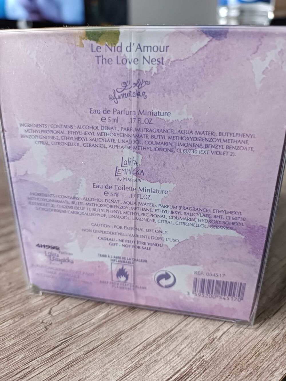 Coffret miniature de parfum Lolita Lempicka 