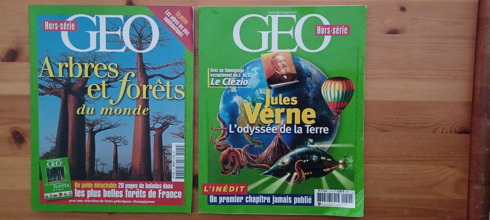 Magazine GEO Livres et BD