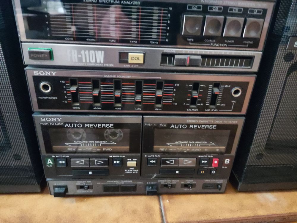 Double cassette audio Audio et hifi