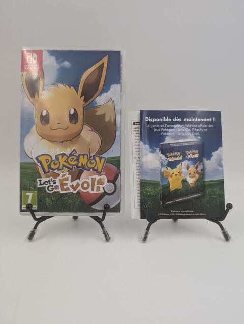 Jeu Nintendo Switch Pokémon : Let's Go, Évoli complet 43 Vulbens (74)
