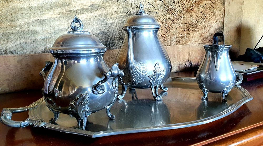 service &agrave; caf&eacute; Décoration