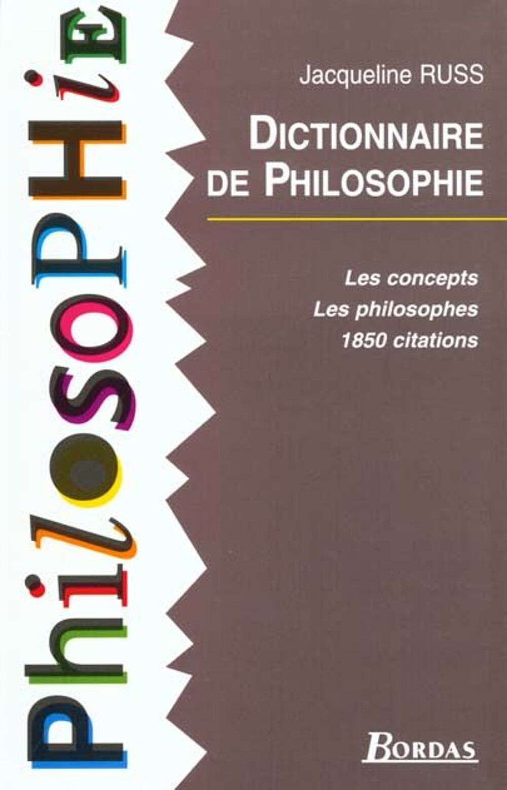 Dictionnaire de philosophie Livres et BD