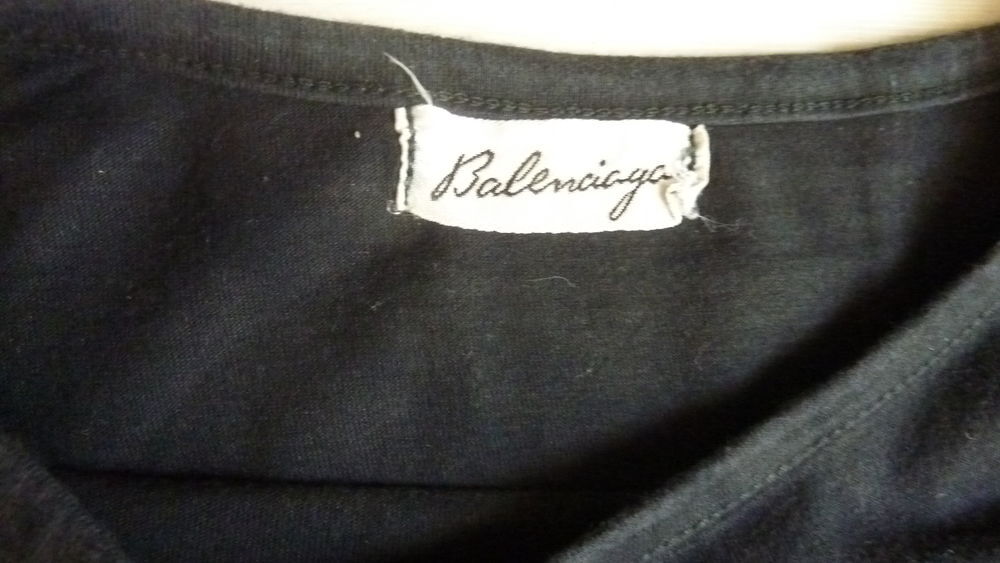 T Shirt noir Balenciaga Vêtements