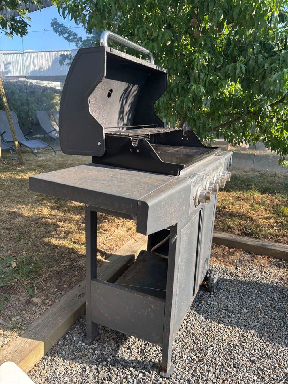 BBQ &agrave; gaz Jardin