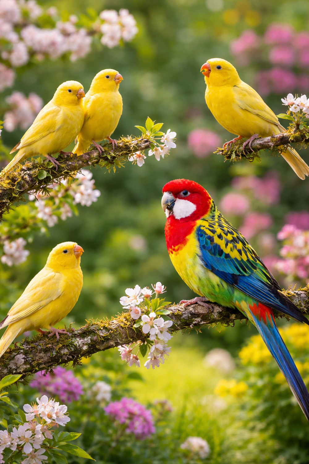   Recherche oiseaux habitués volières extérieure 