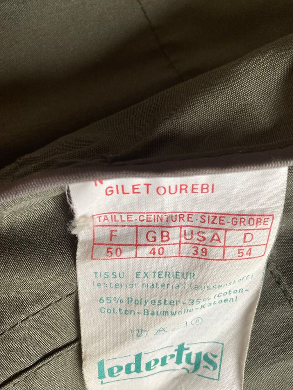 V&ecirc;tements de chasse Vêtements