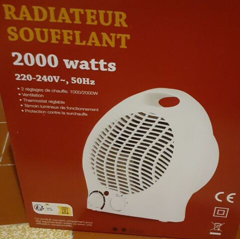 Radiateur soufflant 2000W Nantes (44)